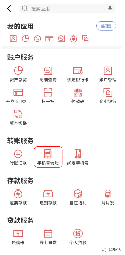 瑞信銀行手機號碼支付轉賬收款快人一步