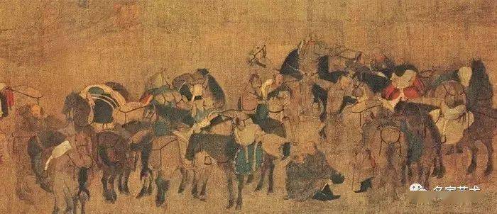 名品视界五代胡镶卓歇图