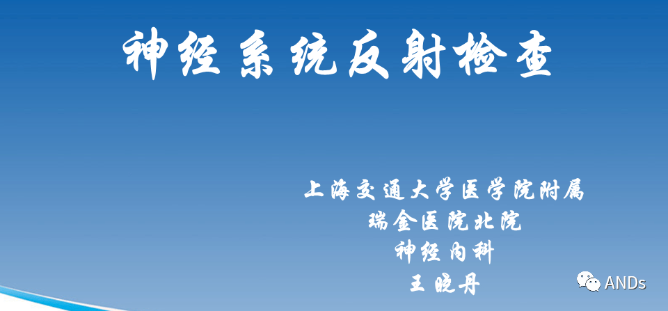 包括角膜反射,腹壁反射和提睾反射等.