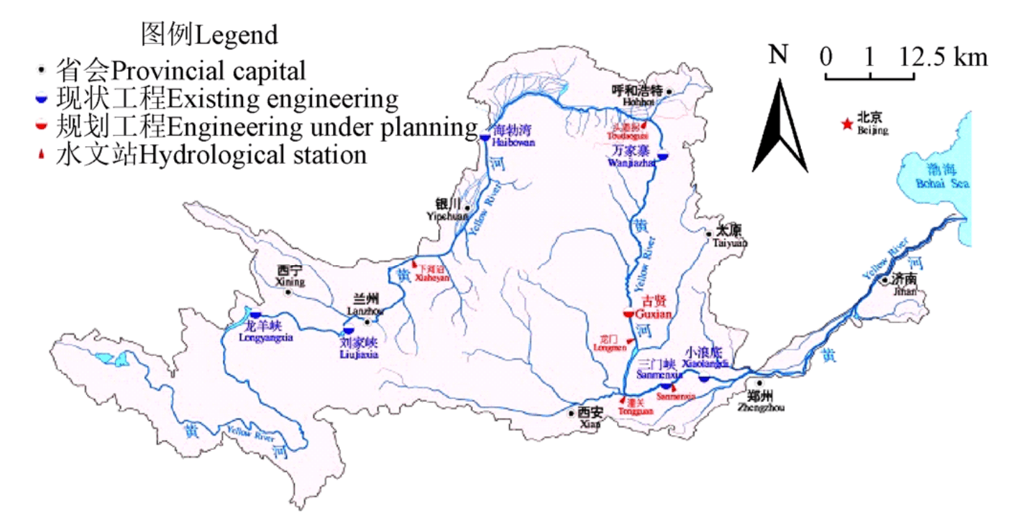 三门峡水电站地图图片