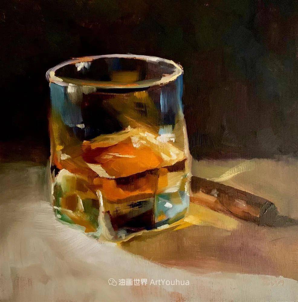 荷兰女画家安斯·德比耶超美的色块，极具质感的静物油画作品_搜狐网