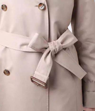 风衣,腰带系法!再也不愁怎么绑了!_蝴蝶结_时尚_交叉