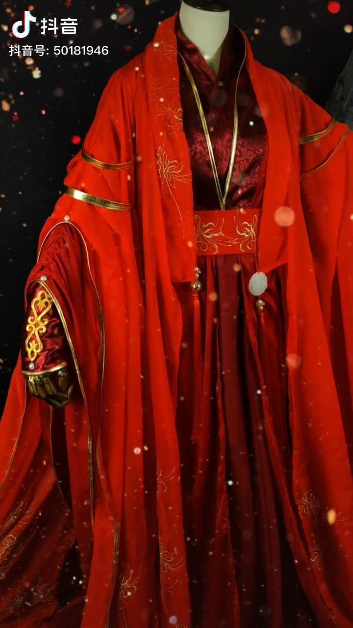 国风合伙人cos婚服楚晚宁婚服花怜我的生活日记有生之年共赴盟约dou小