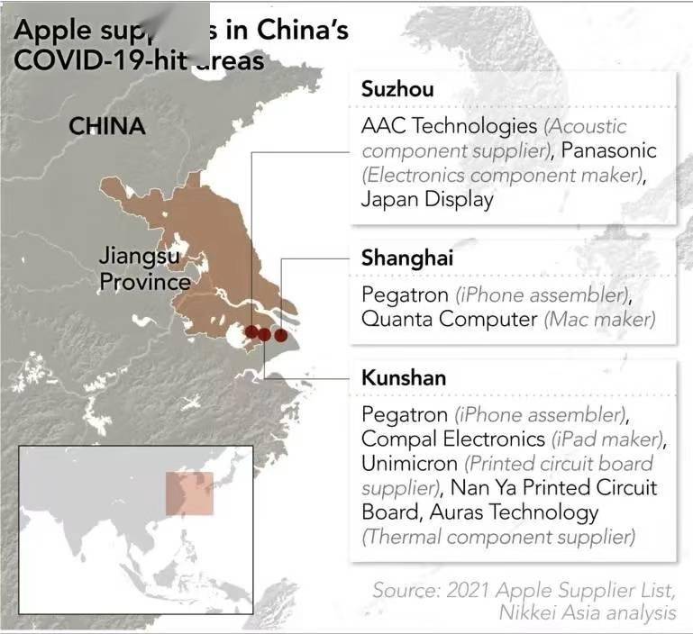 上海疫情封锁区域地图图片