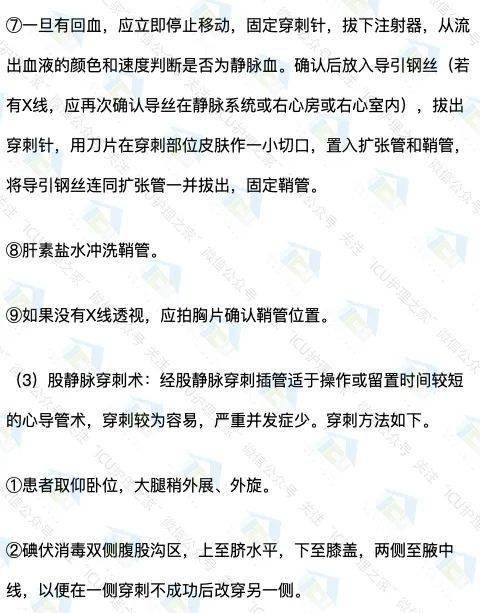 股動脈穿刺操作方法和程序,併發症與防治!_搏動_靜脈_麻醉