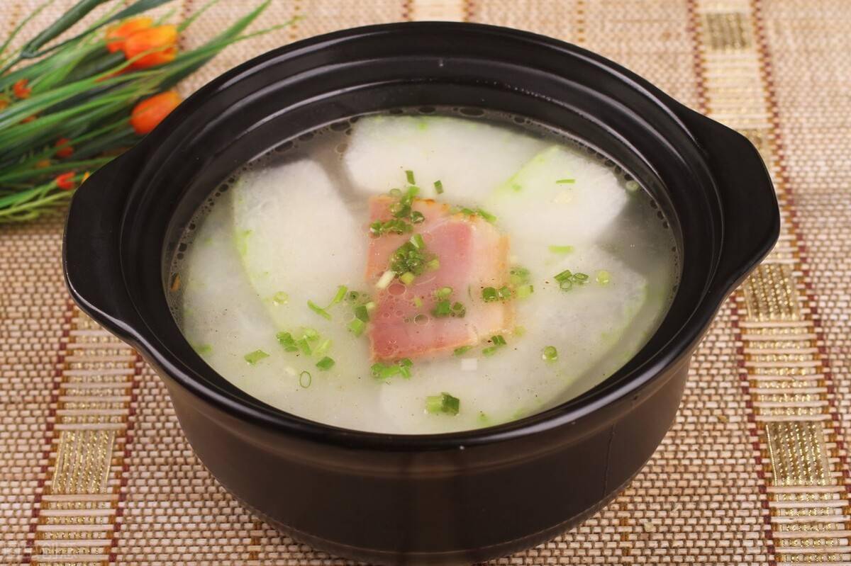 10分钟搞定的肉末冬瓜汤,低脂低卡热量少,清淡好喝,常喝瘦的快_清水