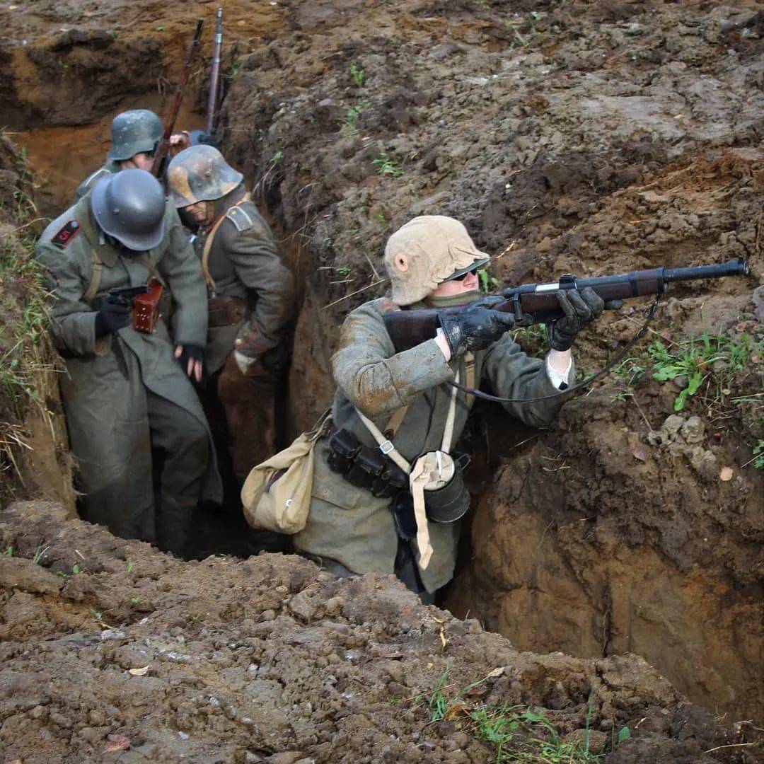 【战地1都玩过吗】看看国外的军迷cos一战的重演