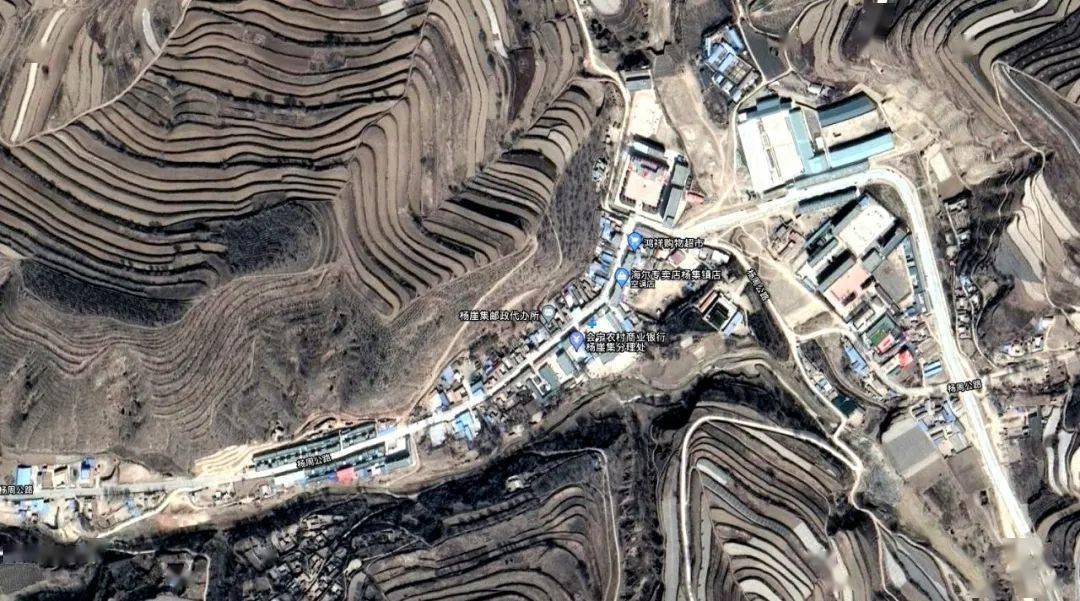 会宁28个乡镇卫星图首次曝光