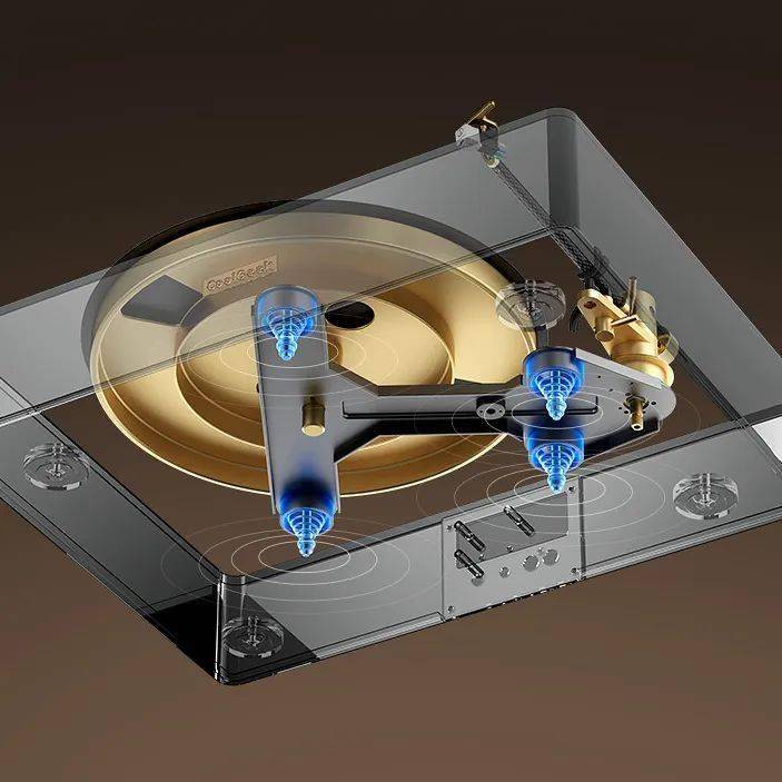 黑胶唱机和蓝牙音箱结合老物件也能唱出新味道