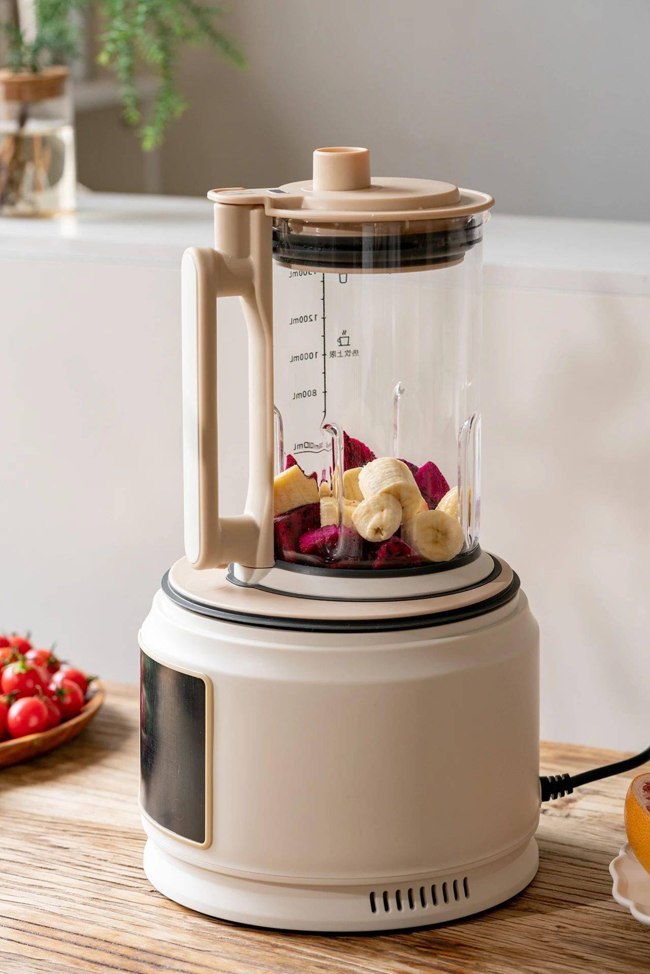 超静音的德国蓝宝轻音破壁机75折十大功能冷热皆可干豆直打细腻免滤