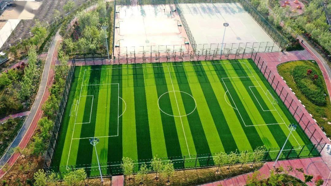 飞扬河畔舞动牛城七里河城市运动公园进入试运行阶段