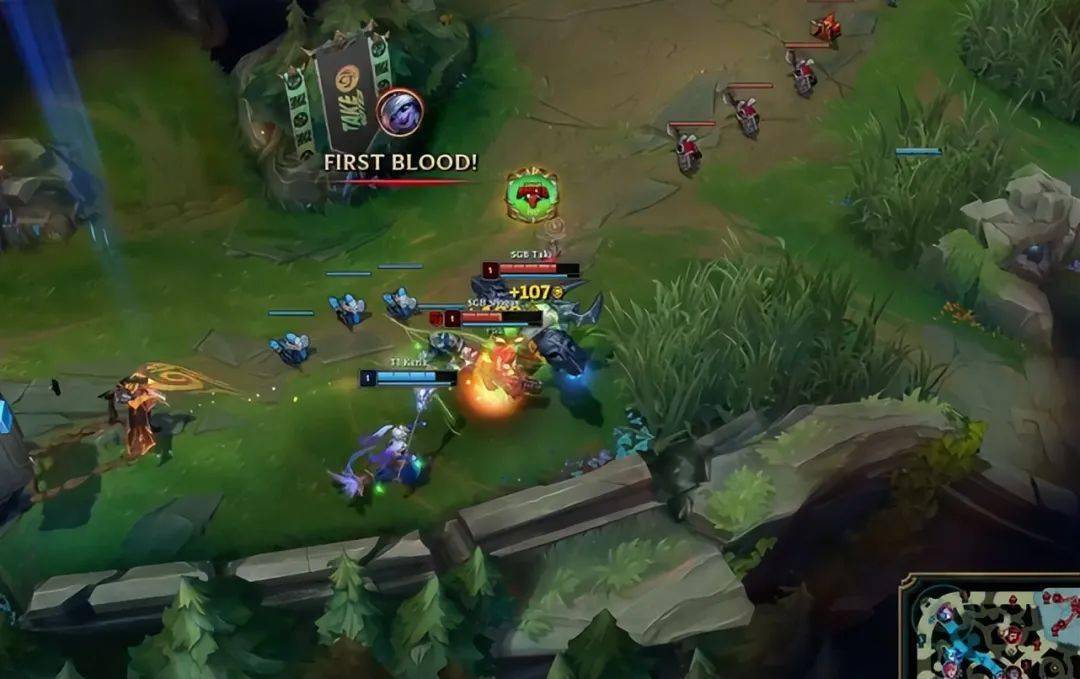 t1顶级下路被西贡水牛打穿线赢了却暴露许多问题