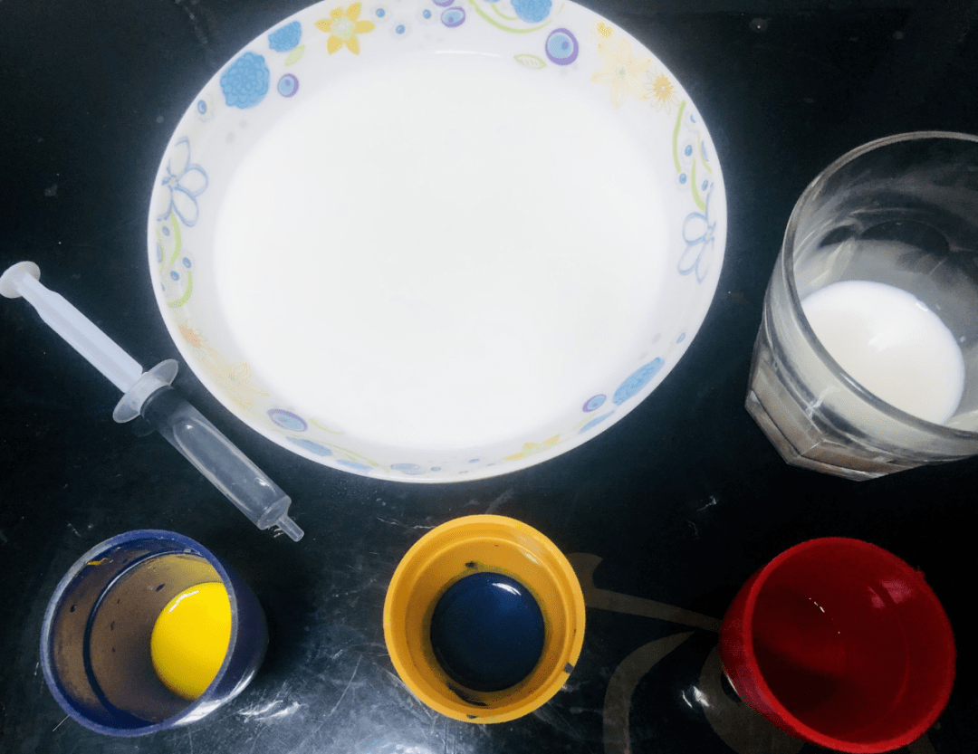 少年科学院之牛奶里的彩虹——马兰戈尼效应_实验_表面张力_颜料