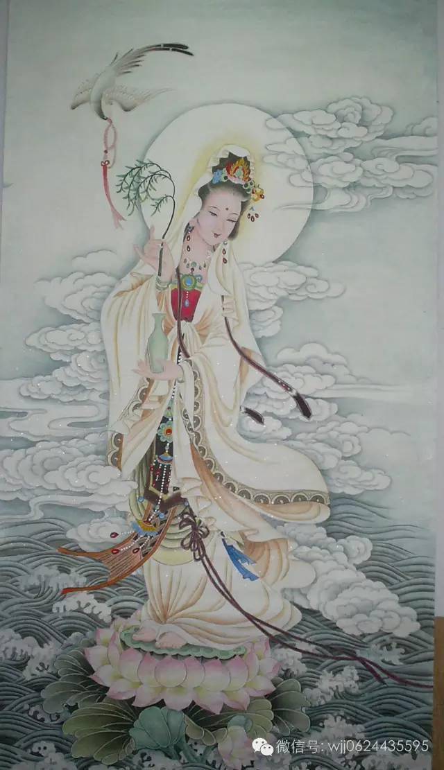 观音画法_步骤_菩萨_饰物