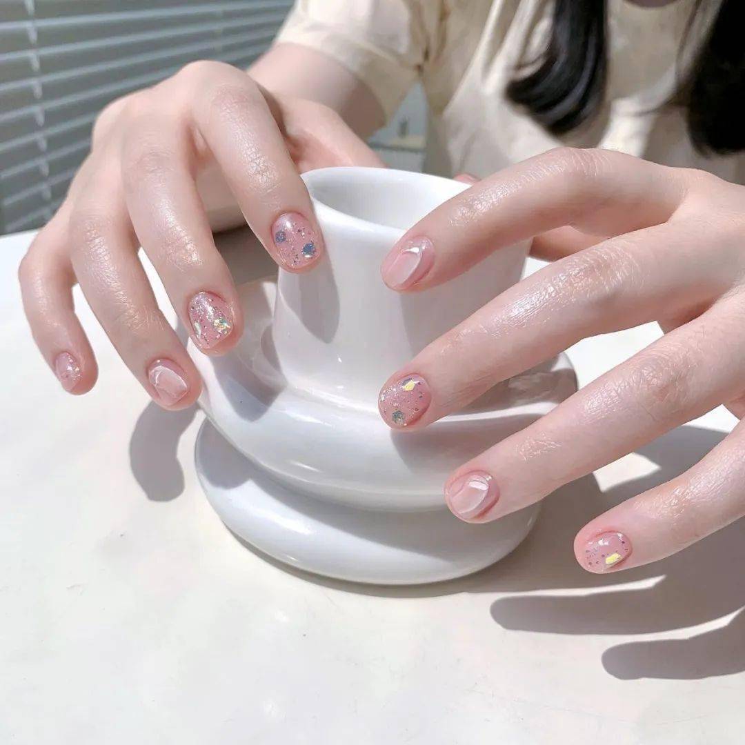 短粗手做什么美甲最好看