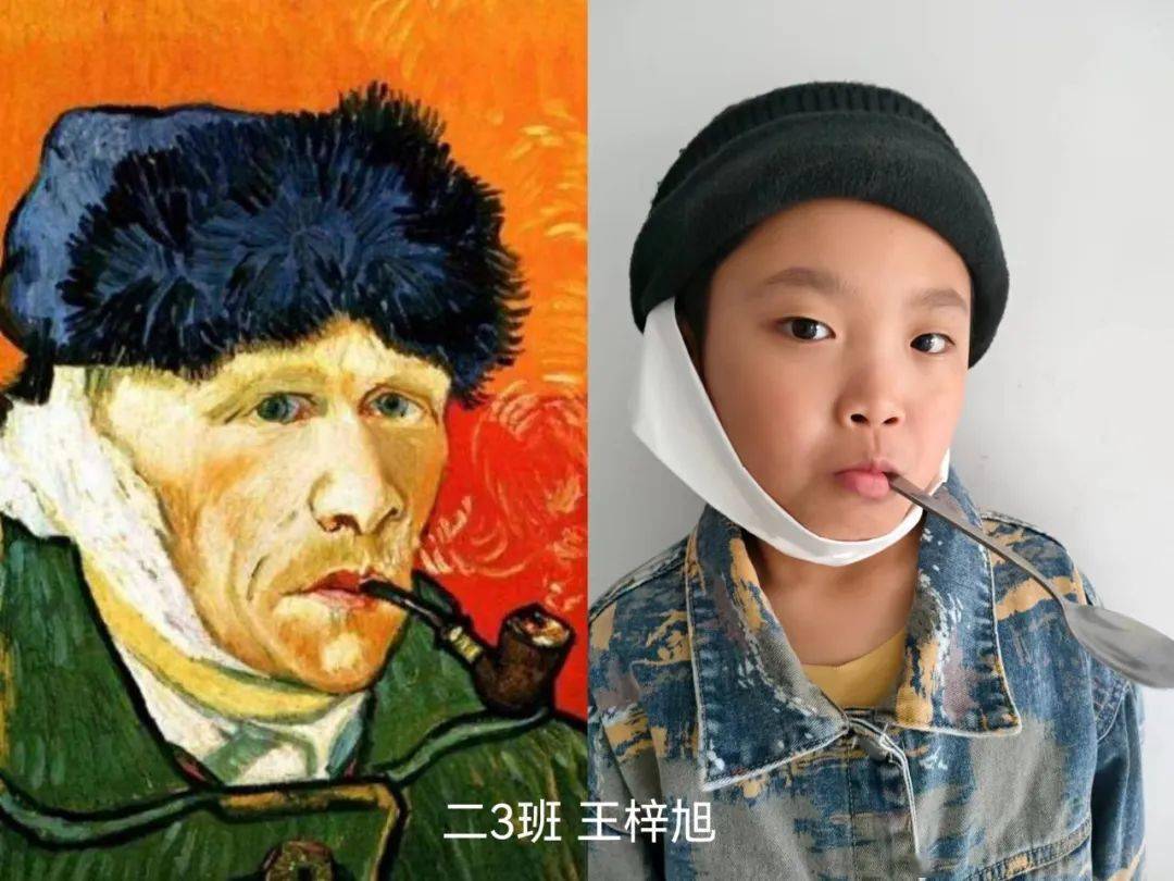 校园动态昆吾美育少年我的名画模仿秀