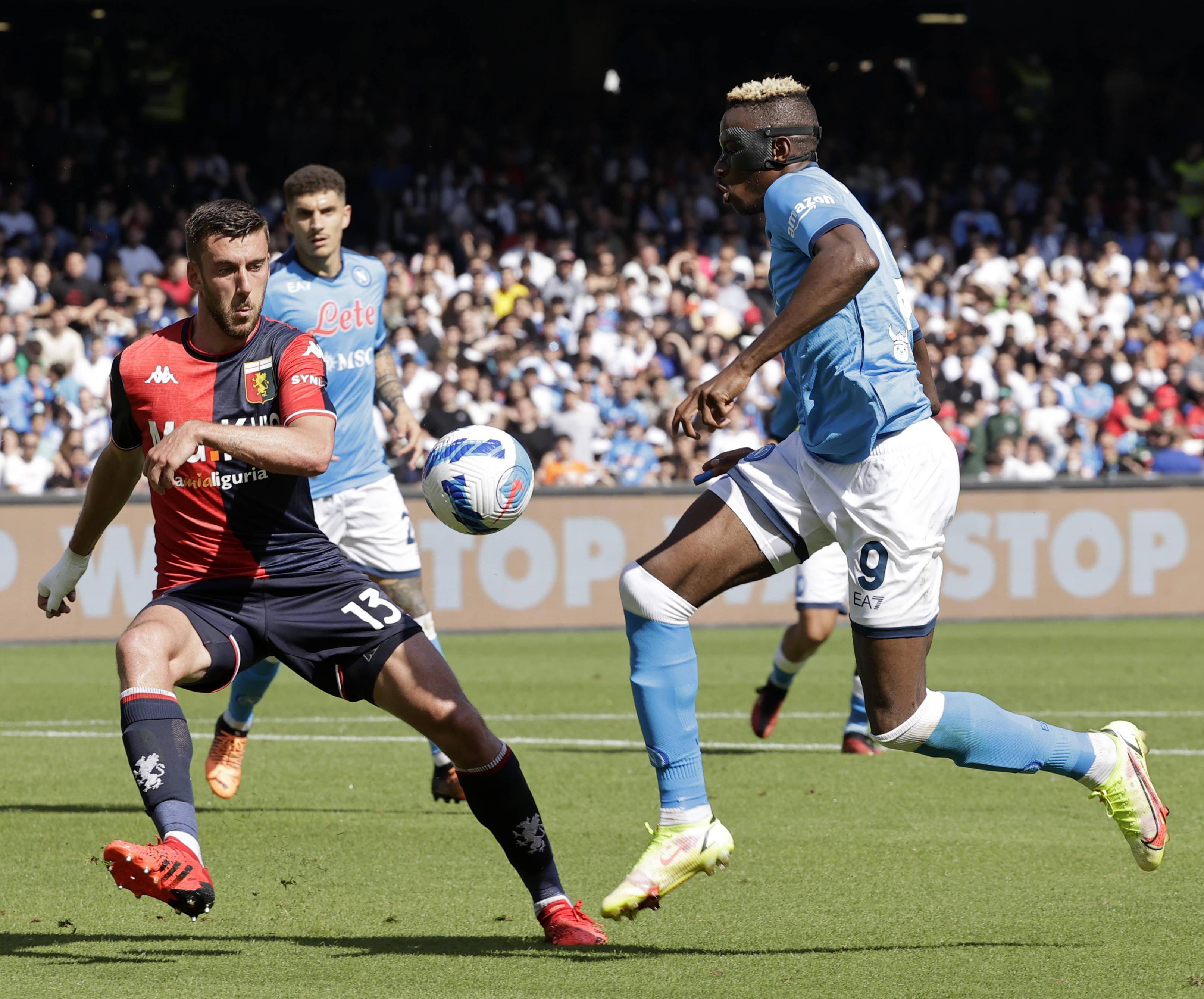 足球意甲那不勒斯胜热那亚