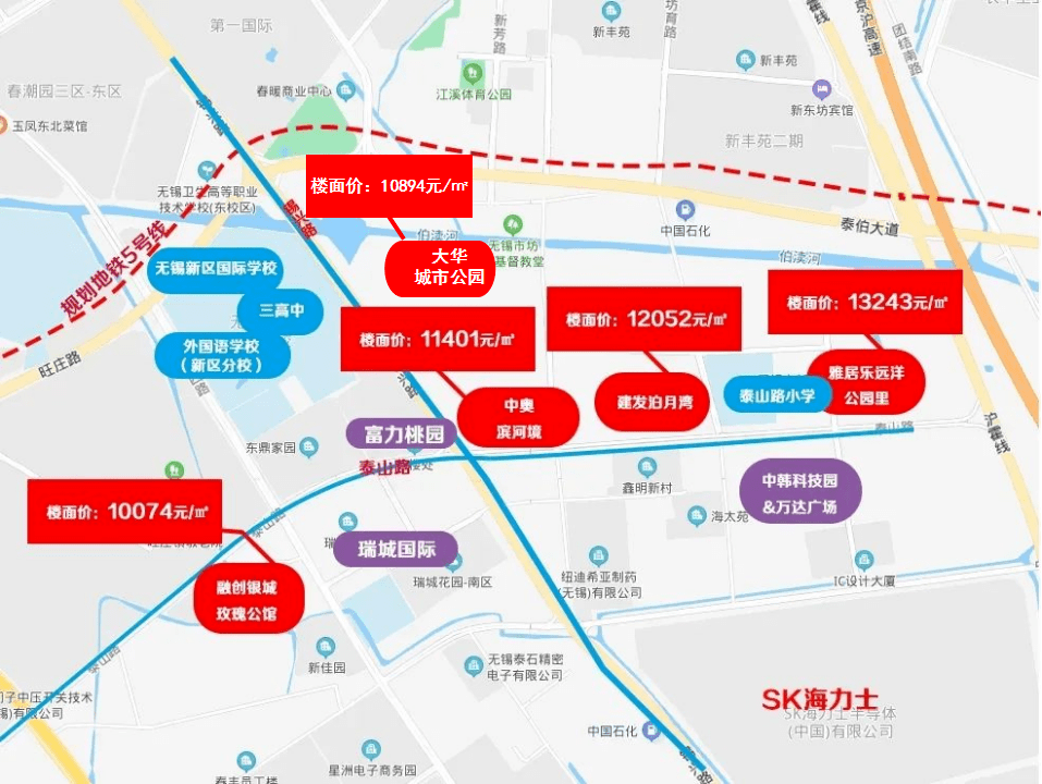 無錫產業萬達地鐵名校房企紛至沓來新吳區這個流量ip區一宗百畝宅地