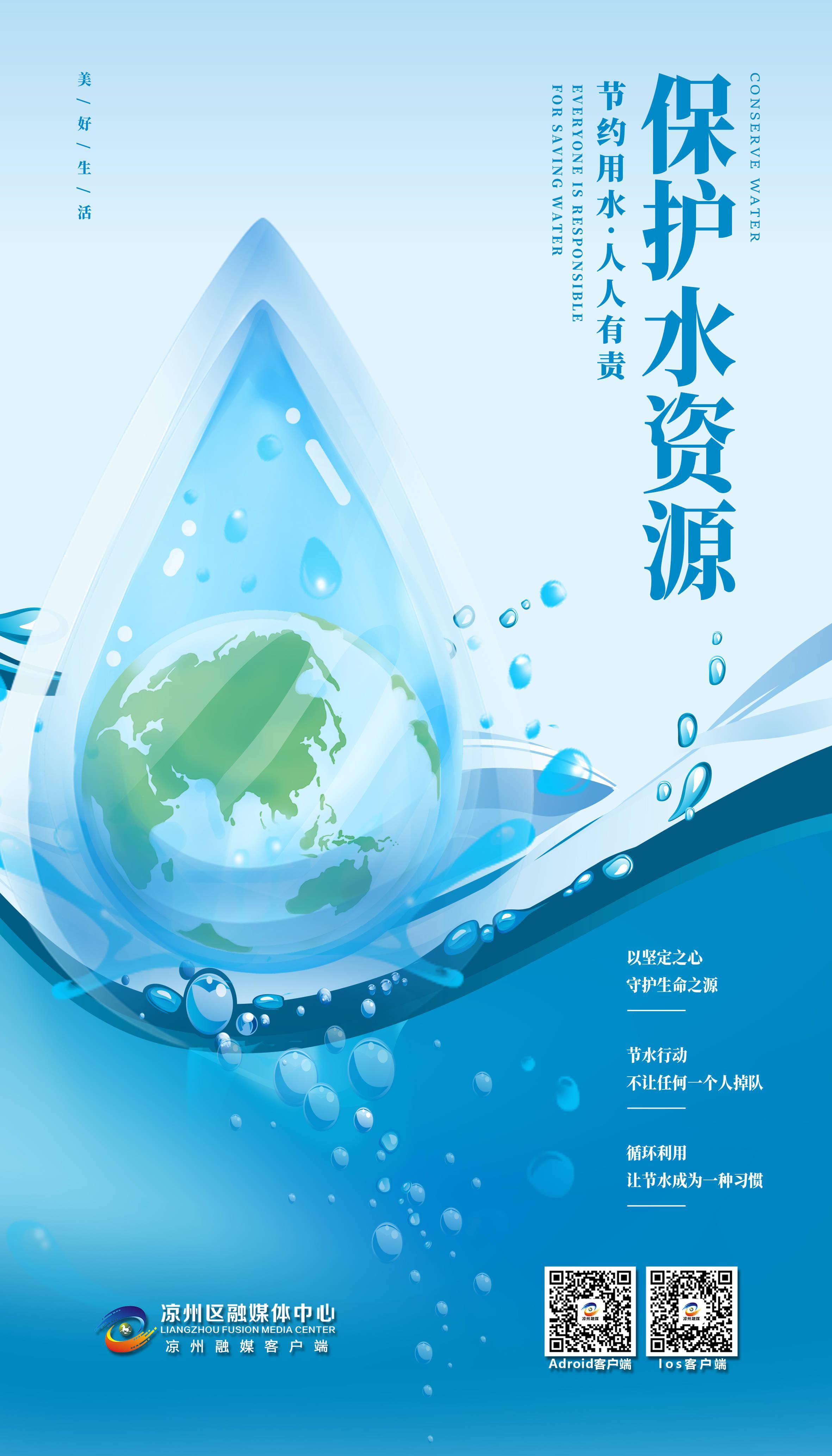 【微海报】保护水资源 人人有责