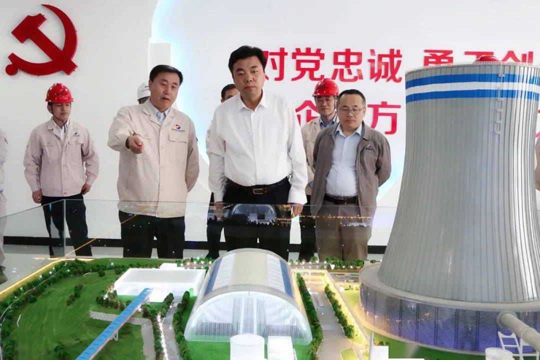 刘进军调研检查杨伙盘煤电一体化项目