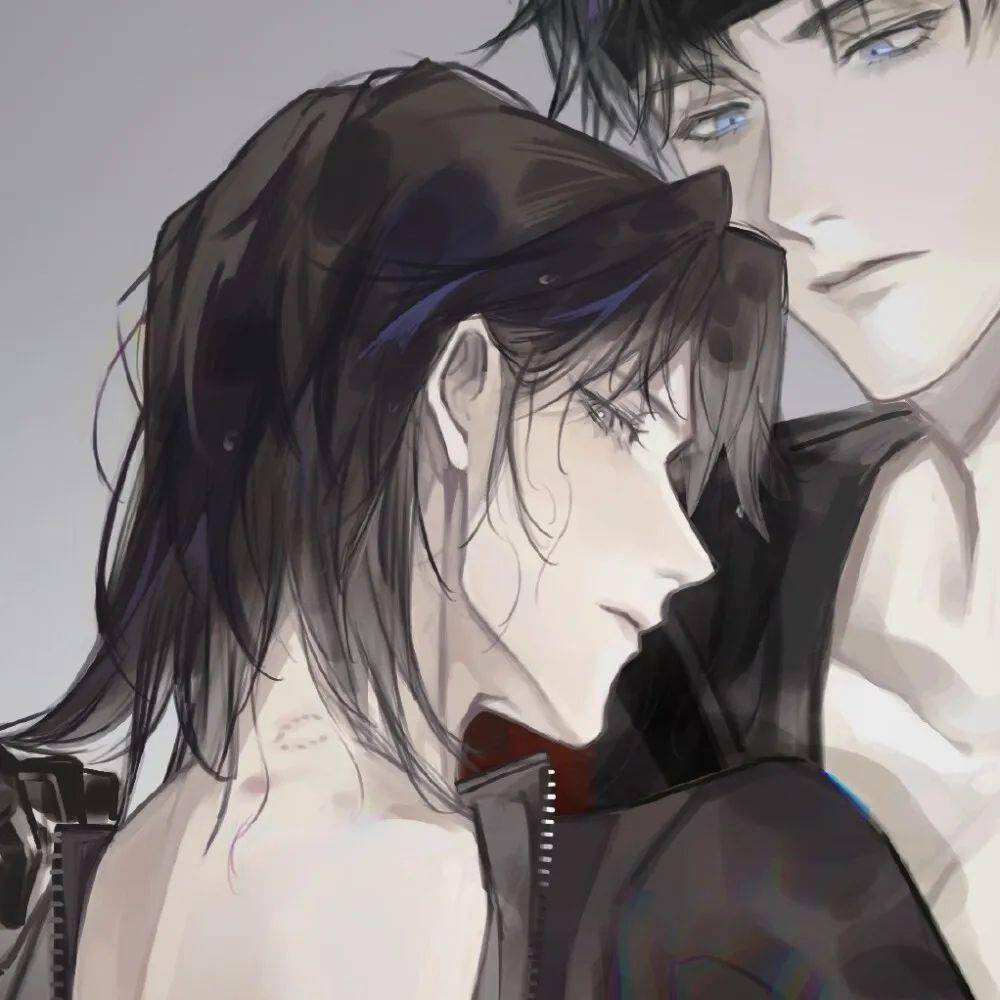 想和你一起换的侣头像_头发_一个人_情侣