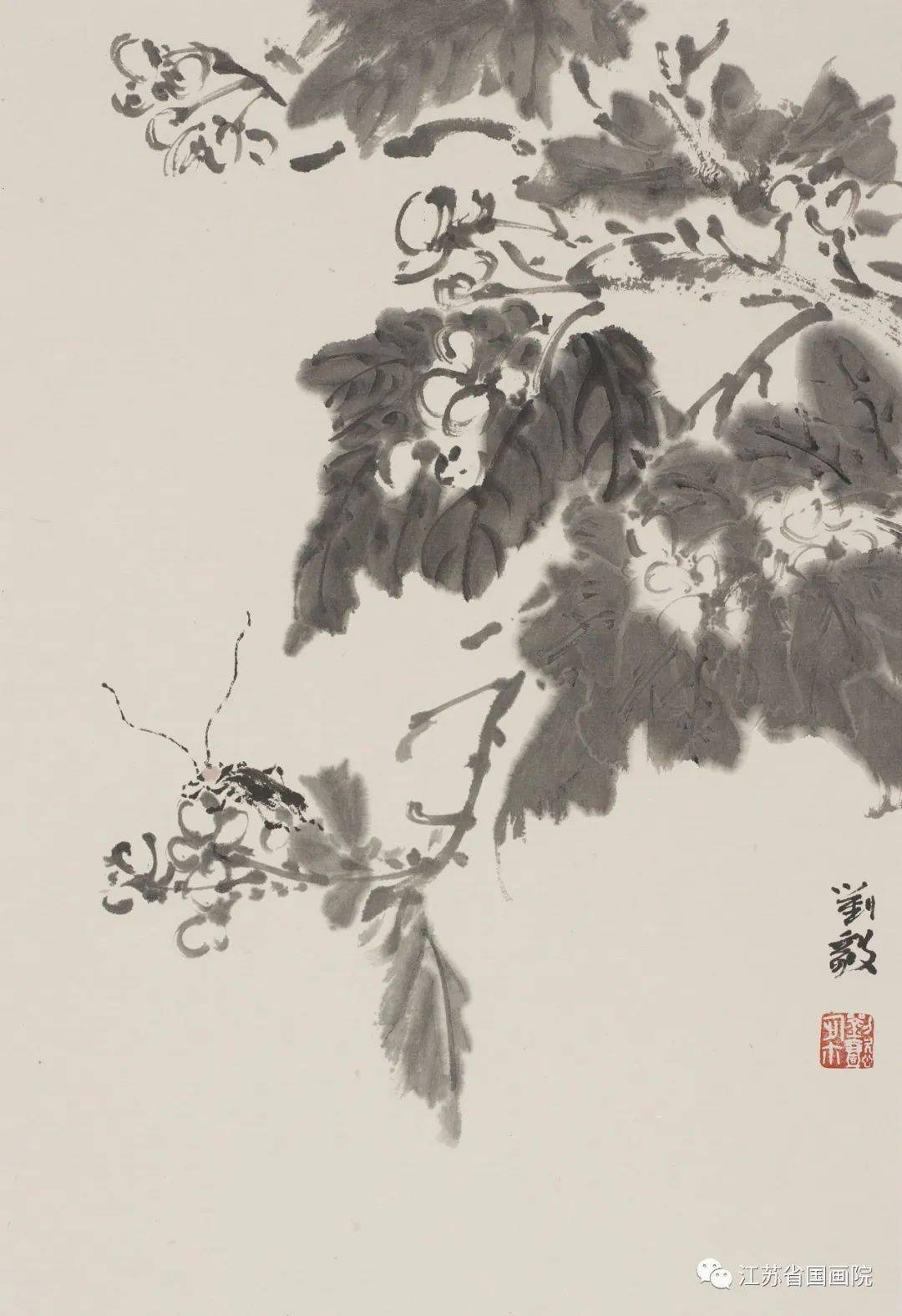 关注刘毅写意花鸟画析辩