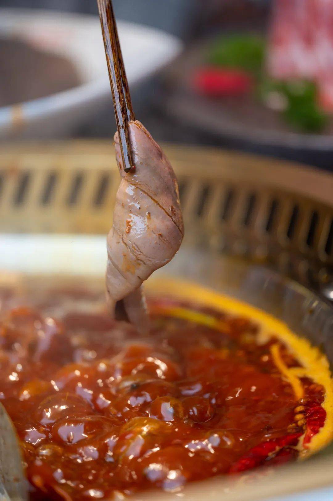 腰片这种必须要吃新鲜劲儿的火锅菜， 在温州我真的很少吃到这么新鲜的！