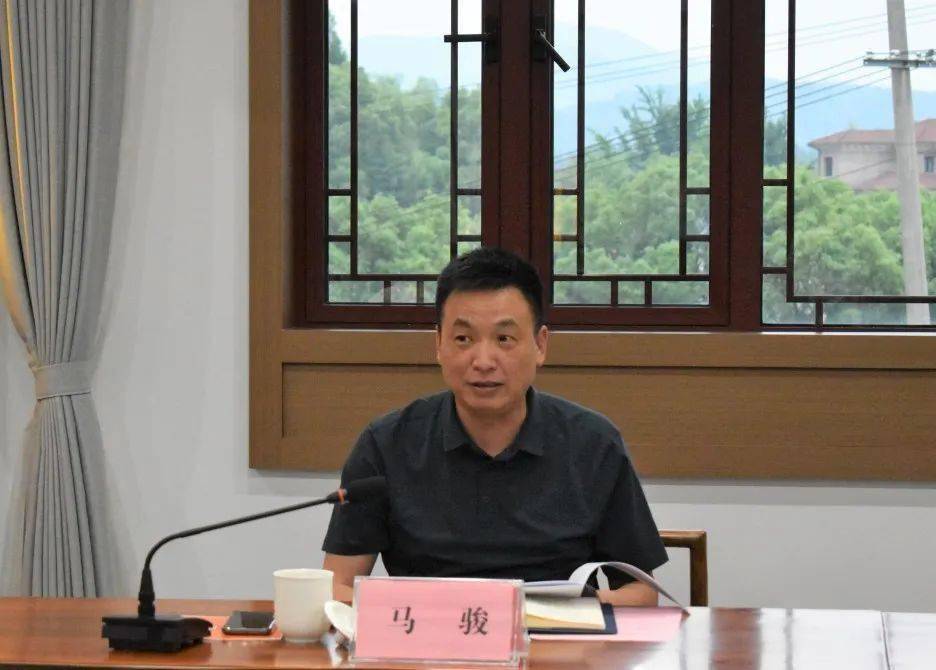 省信访局副局长马骏一行赴余杭区调研指导信访工作