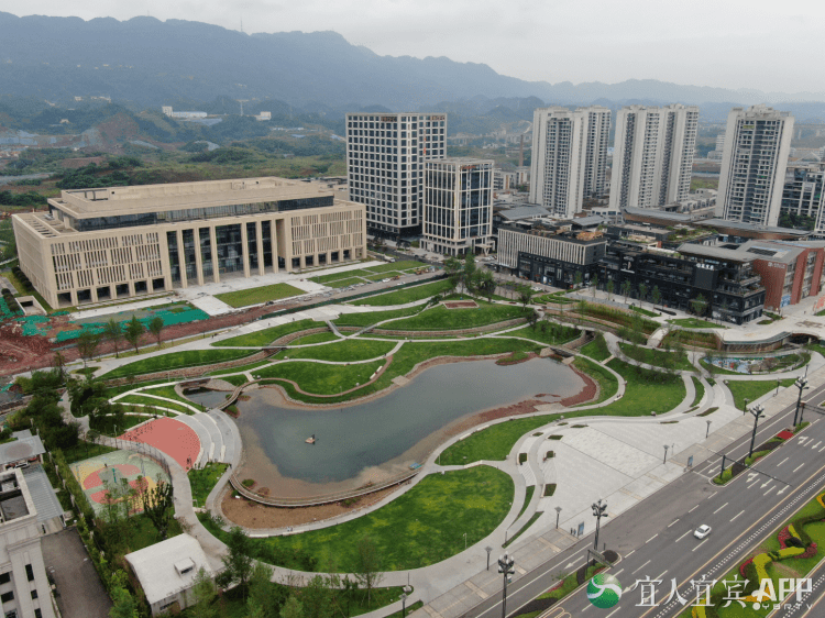 宜宾市三中心月底竣工