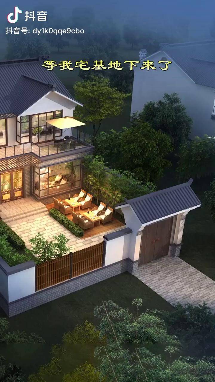 新中式中式最适合农村自建的中式小院喜欢的朋友收藏