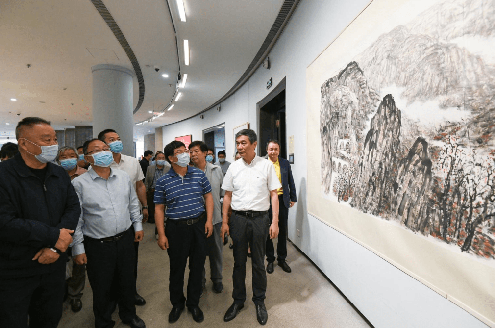 书画 | 364件艺术作品礼赞新时代_陕西省_美术家协会_讲话