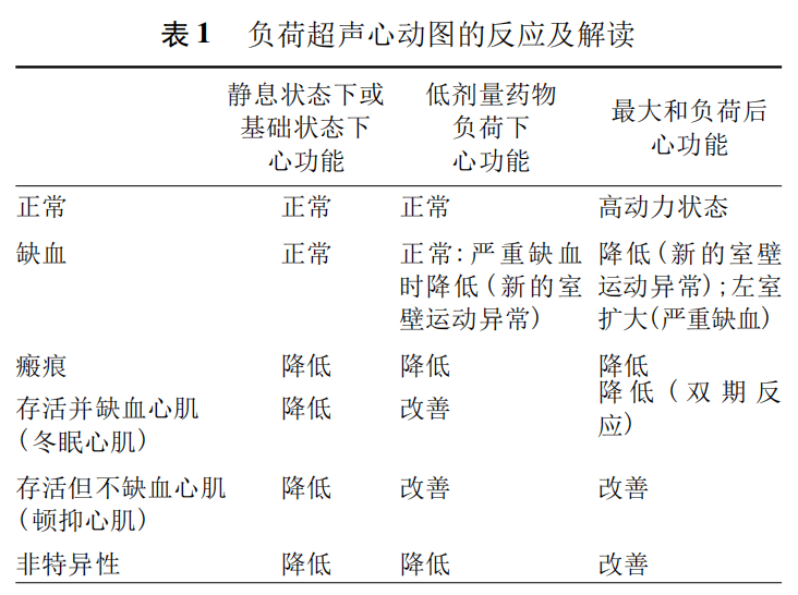 负荷超声心动图在诊断冠心病中的应用及典型病例分享_心肌_运动_冠状