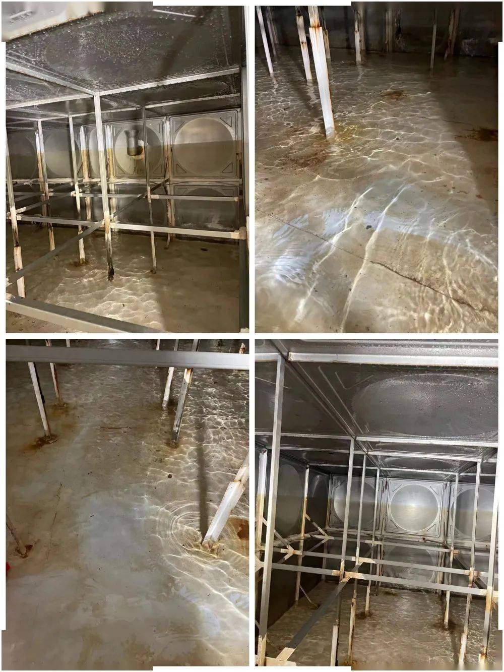 水箱清洗前02有限工作前安全检测01水箱清洗过程定期清洗水箱为了确保