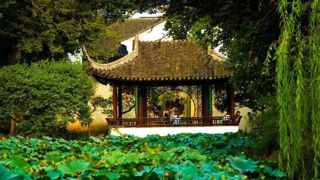 传统建筑之美丨带你云游一园一世界的苏州园林_苏州古典园林_部分