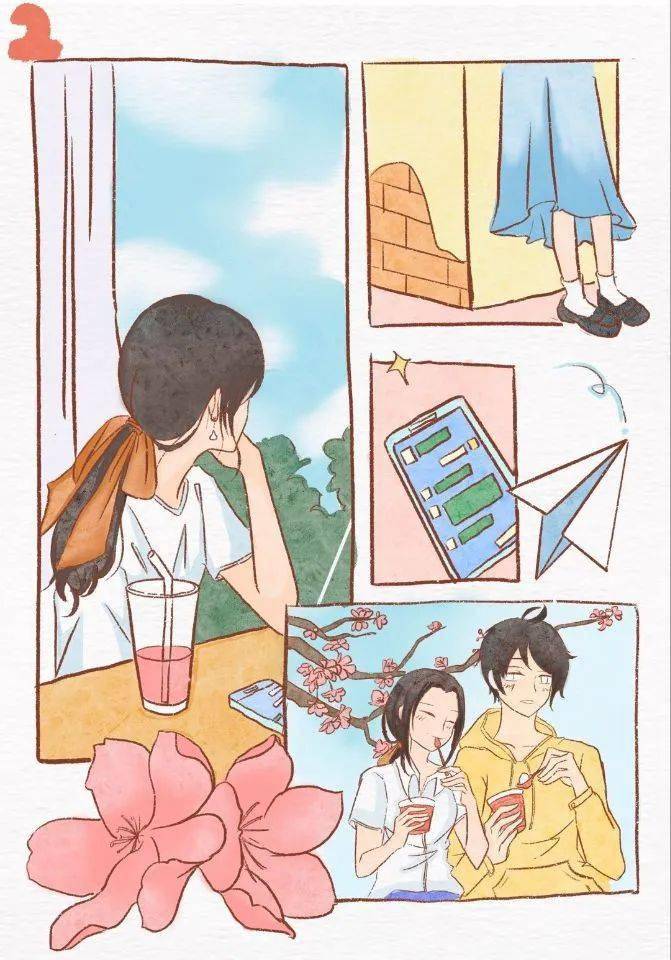 校园原创心理漫画大赛获奖作品展示(一)_生活_大学生_内卷