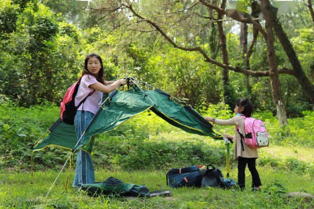 端午营会两天一夜亲子自然探索营一起来英德仙湖体验森林营地生活