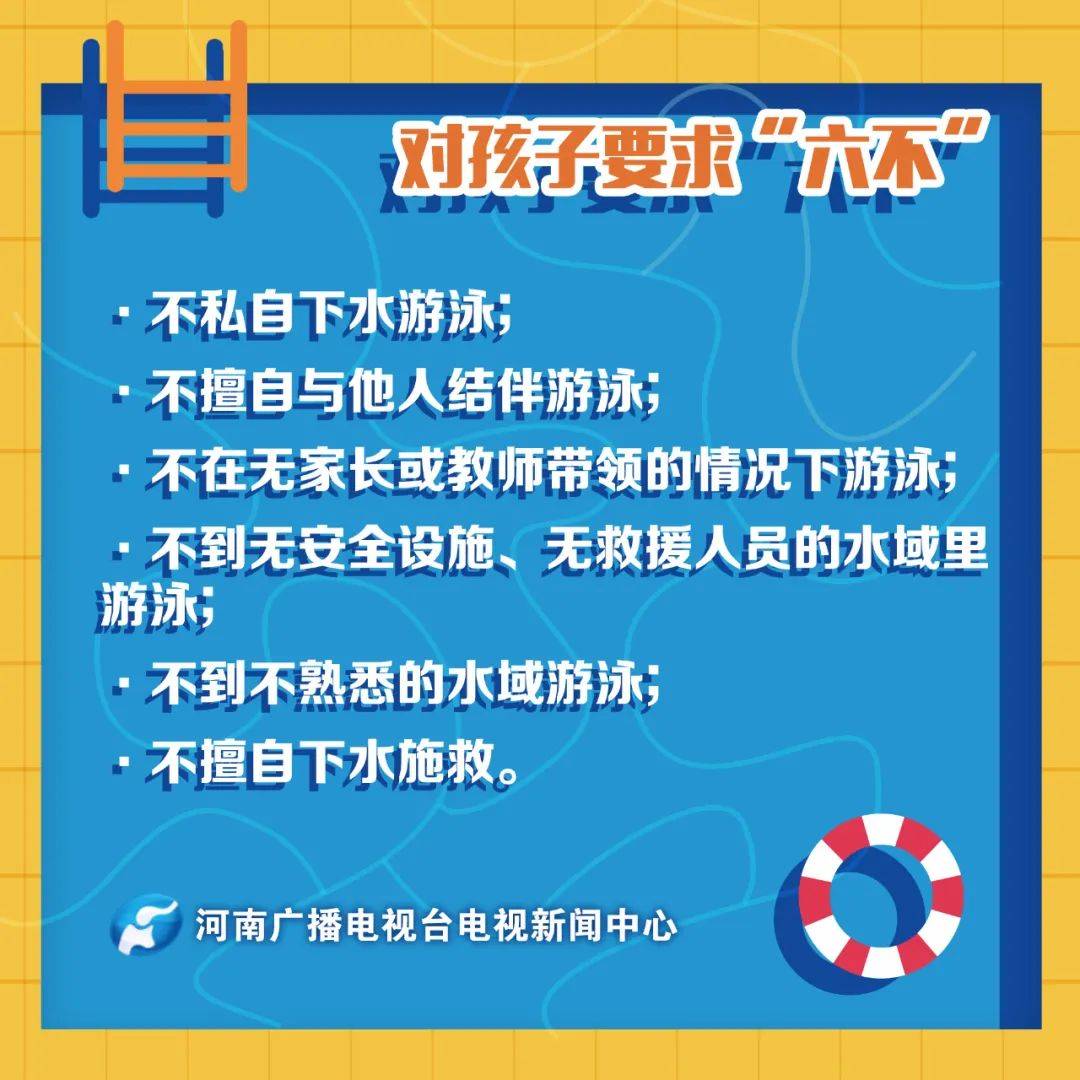 防溺水口訣游泳戲水夏日到偷偷下水不得了擅自結伴不能保大人陪護不能