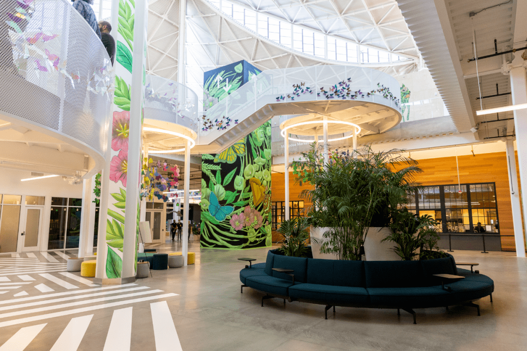 google全新总部完工,两大设计鬼才联手,这个办公室真的很「谷歌」