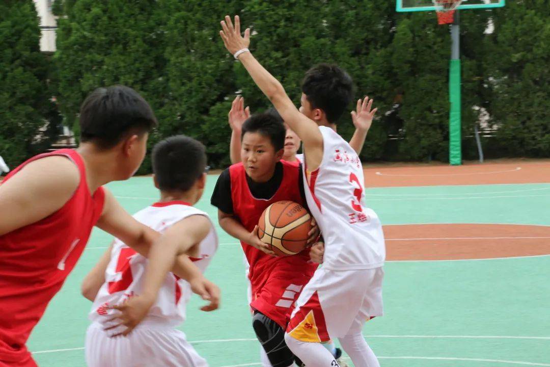 篮不住的风采2022年东阳市小学生篮球比赛开赛