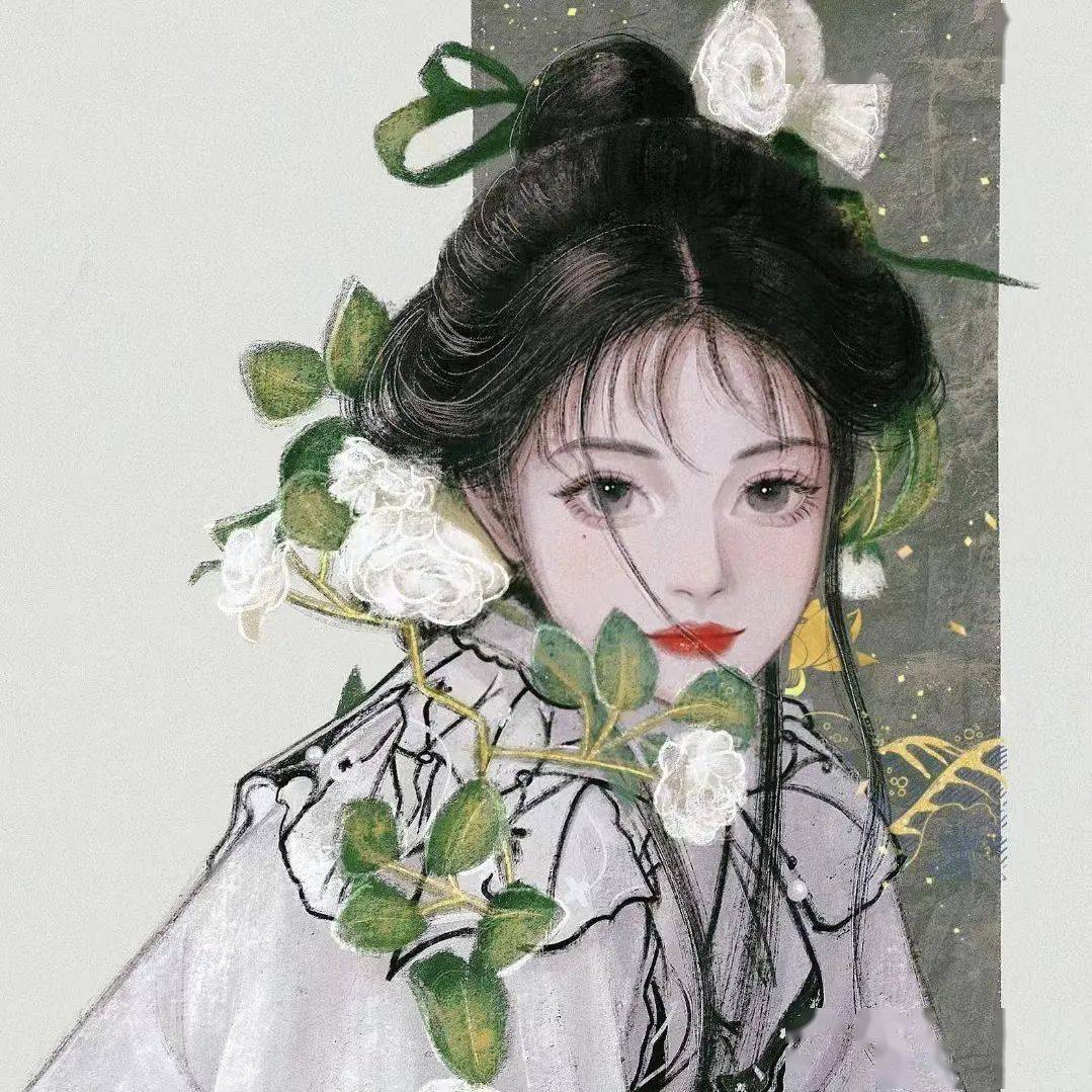 一眼就沦陷的绝美古风头像_楼兰_微信_内容