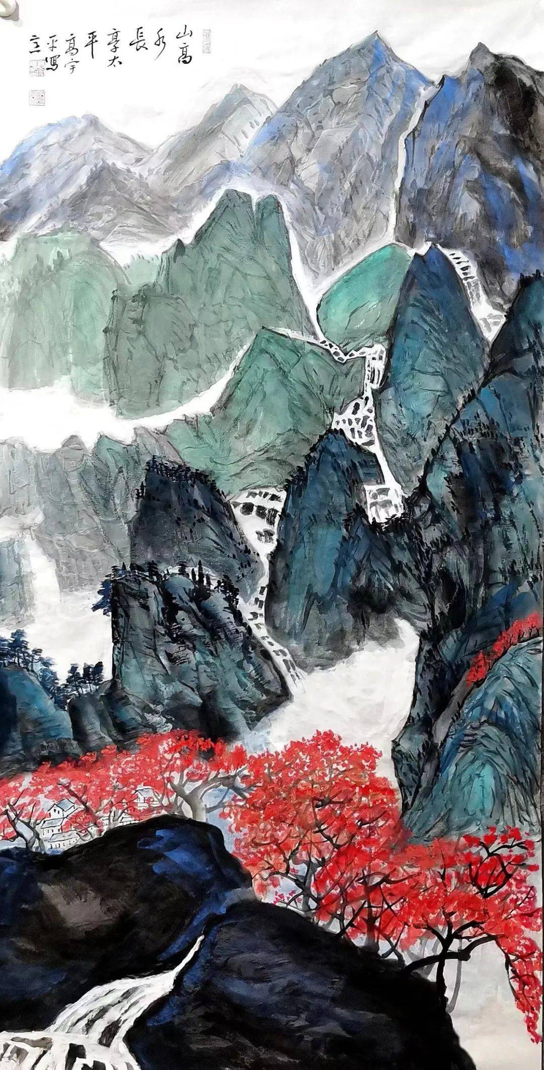 笔墨丹青墨写河山云赏山水画