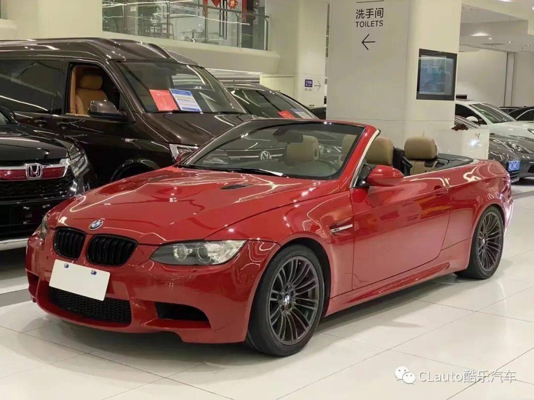 7w公里,e93 敞篷 m3,最后的大排量v8自吸,11年深圳牌 | 酷乐好车