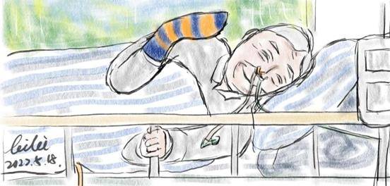 抗疫一线的温情瞬间医生用漫画绘出人间真情