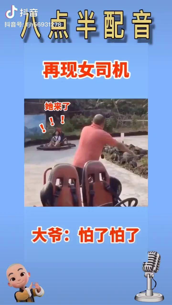 宠物搞笑配音八点半再现女司机