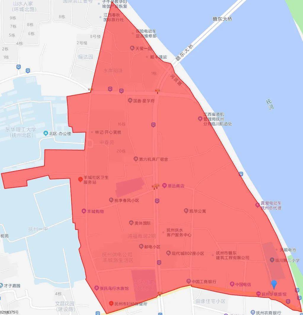 临川区2022年秋季城区小学学区划分通告附学区范围图还有