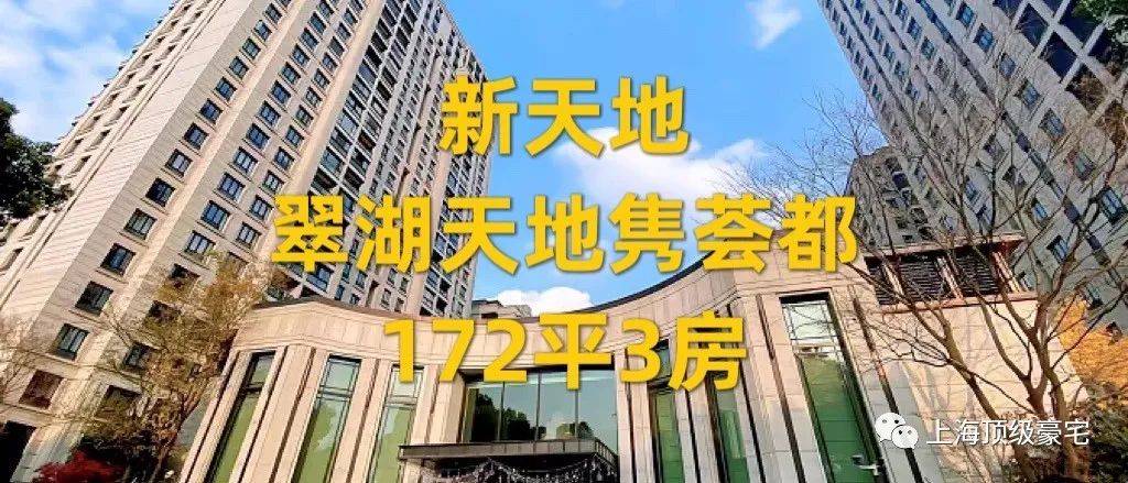 新天地【翠湖天地隽荟】约172平3房 | 小区唯一在售3房、带车位 | 业主已多次沟通，希望解封前成交丨线上看房请提前预约我们_户型_顶楼_底楼