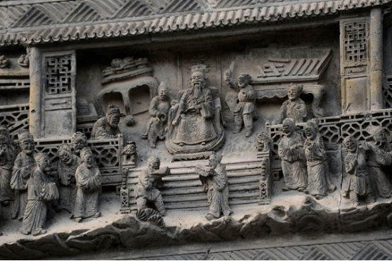 安徽游亳州花戏楼砖雕