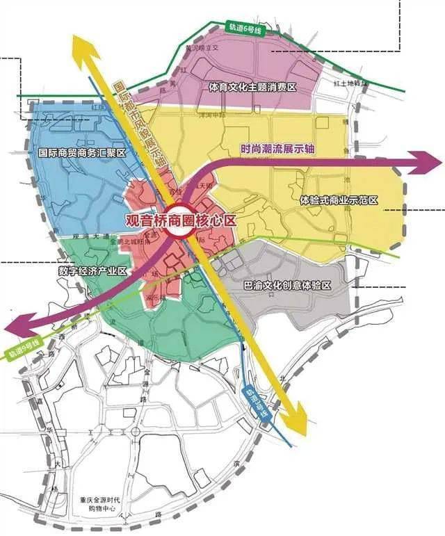 江北区观音桥商圈阔步迈向世界知名商圈升级之路