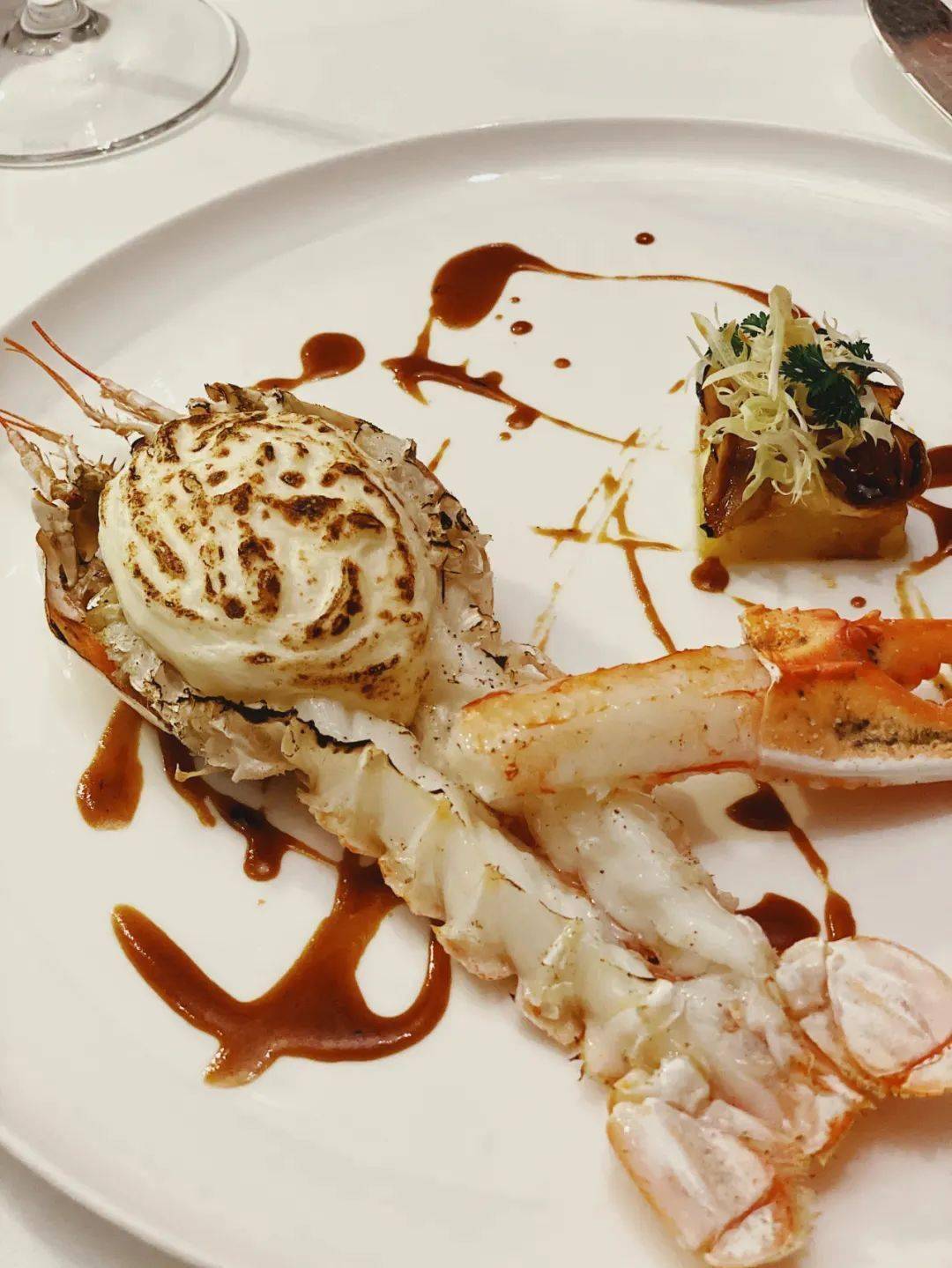 硬的不要点鳌虾鸽子鸭子季节菜单必点作为fine dining restaurant