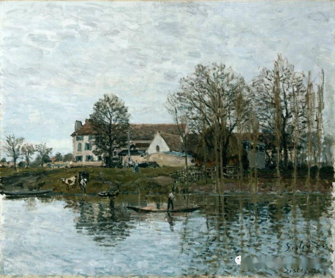 绘画欣赏(高清100张)_展览_sisley_风景画